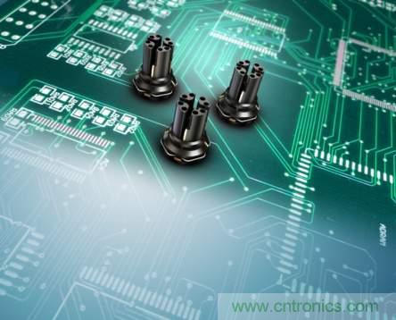 尺寸明顯縮小的PCB板連接器，采用MID技術(shù)重新定義了連接器內(nèi)部屏蔽結(jié)構(gòu)