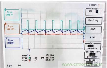 圖10:實(shí)測(cè)波形