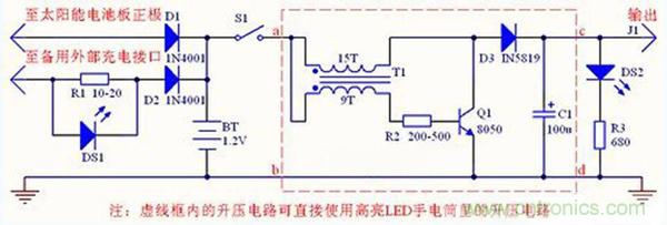 微型太陽能供電板DIY，給手電筒收音機(jī)供電