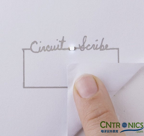 大開眼界，一支可以畫電路板的筆！