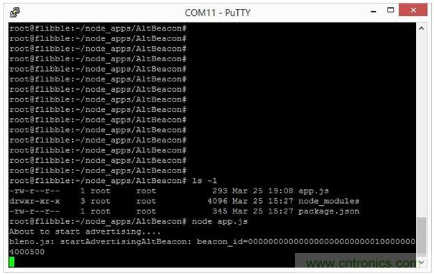 圖21 &ndash; Putty建立終端對(duì)話