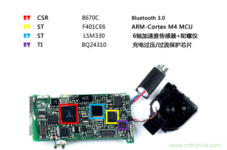 華為智能手環(huán)TalkBand B2拆解分析，時(shí)尚，輕便，觀感極好！