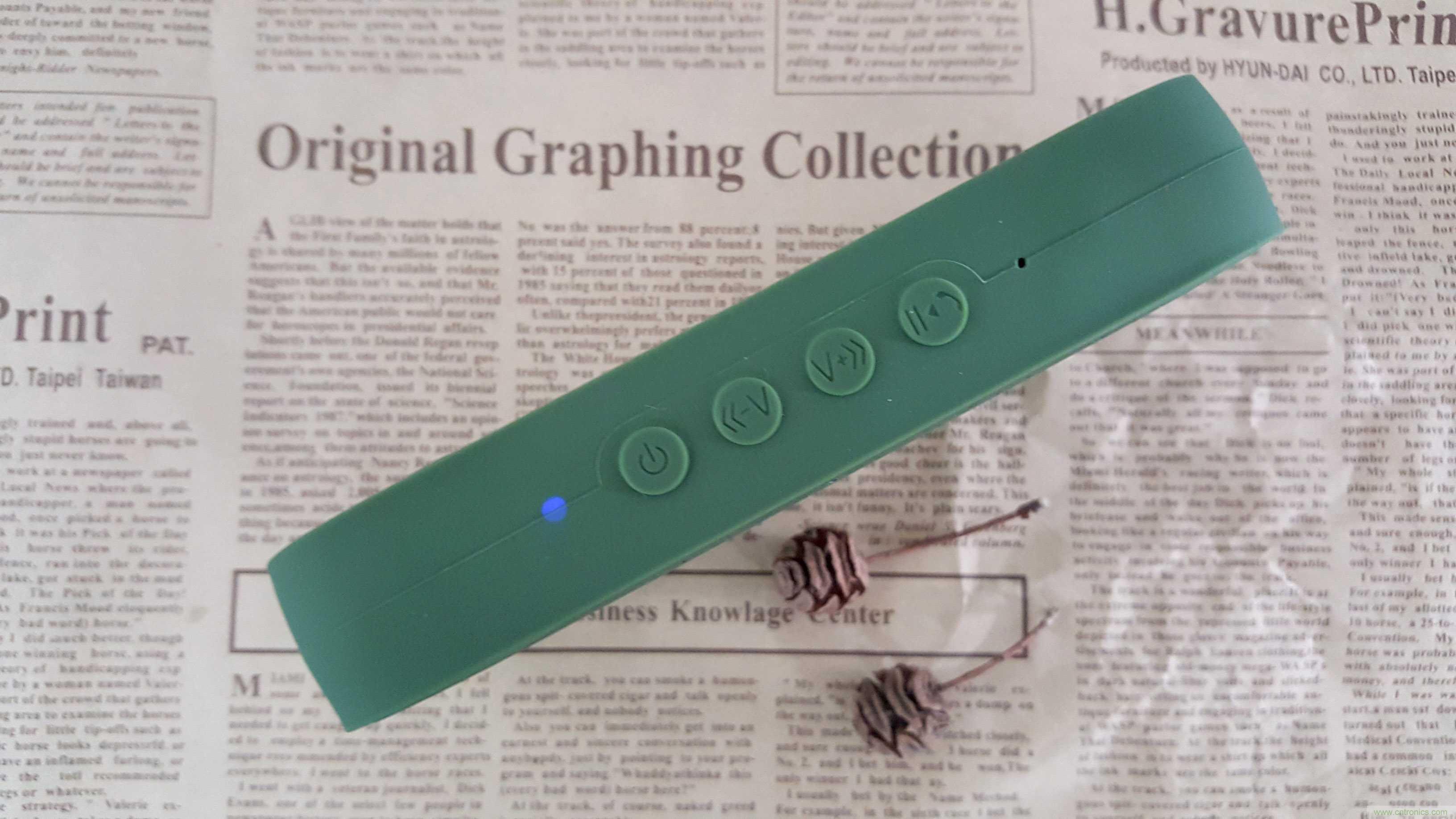 搞怪&ldquo;美人魚&rdquo;盡享靈克藍(lán)牙音箱的天籟之音！