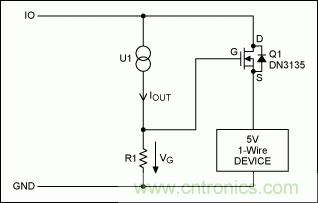 為5V 1-Wire&reg;從器件提供過壓保護(hù)