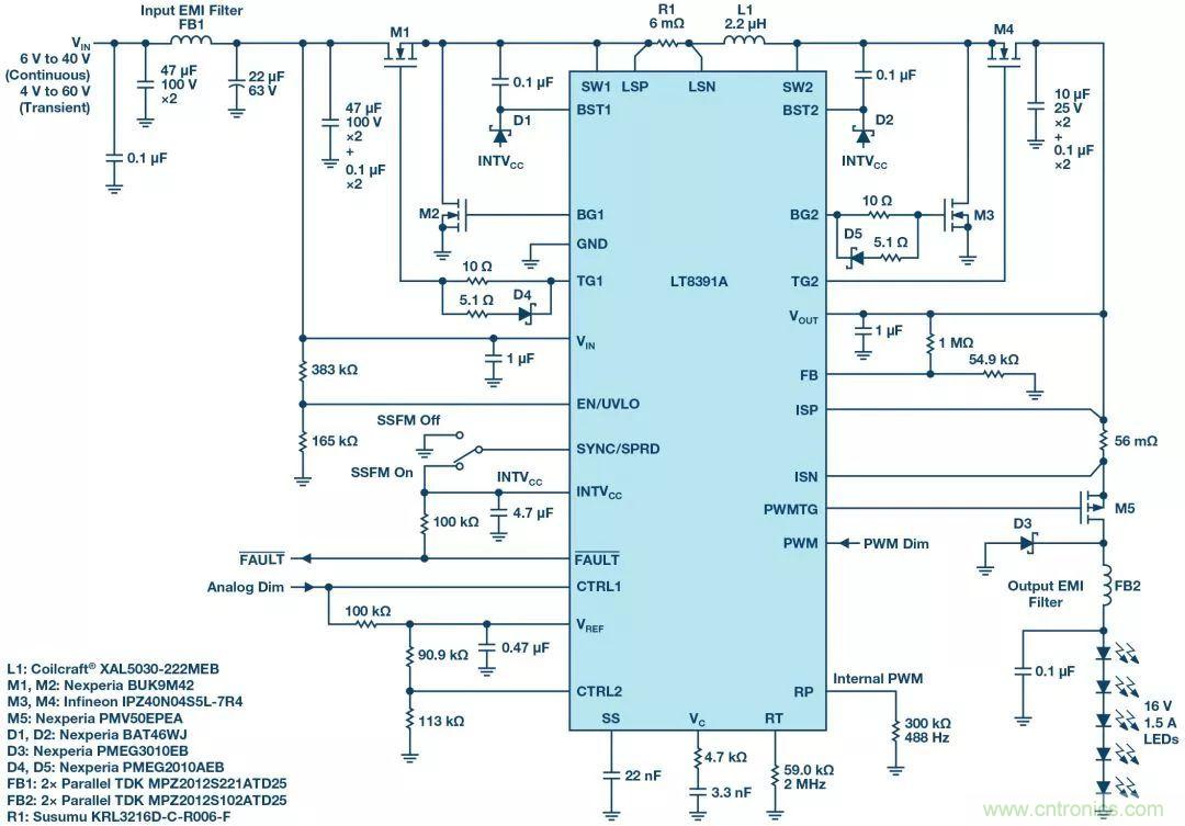 一顆芯驅(qū)動(dòng)整個(gè)車(chē)前燈組，這個(gè)控制器是怎么做到滴？