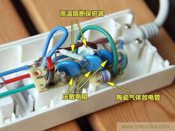 電源插座如何防雷？巧用壓敏電阻&陶瓷氣體放電管