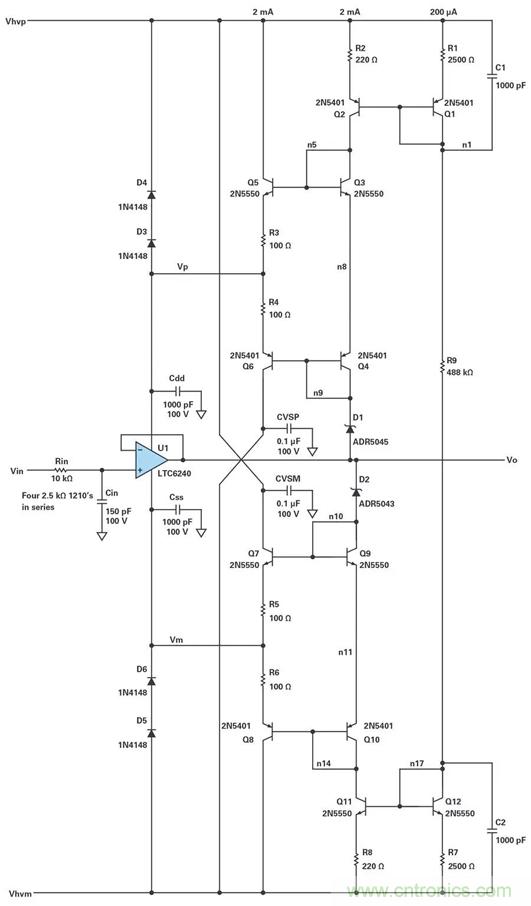 低壓變高壓，運算放大器自舉實現(xiàn)更優(yōu)性能！