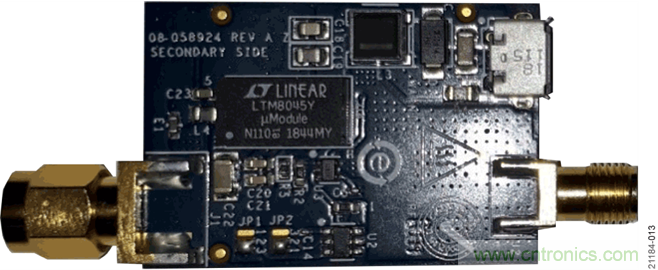 USB供電、915MHz ISM無線電頻段、具有過溫管理功能的1W功率放大器