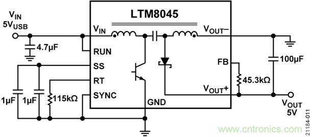 USB供電、915MHz ISM無線電頻段、具有過溫管理功能的1W功率放大器