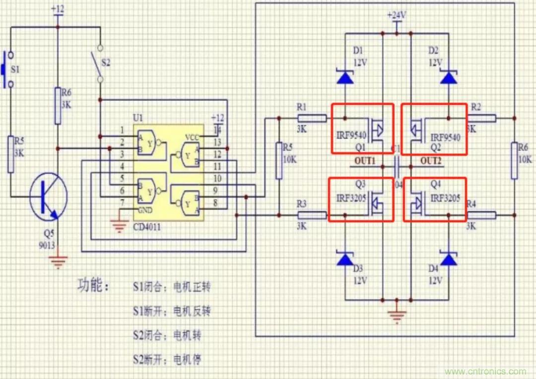用H橋驅(qū)動(dòng)直流電機(jī)的效率計(jì)算方法