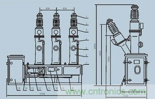 高壓斷路器的操作結構有哪幾種？和隔離開關有什么區(qū)別？