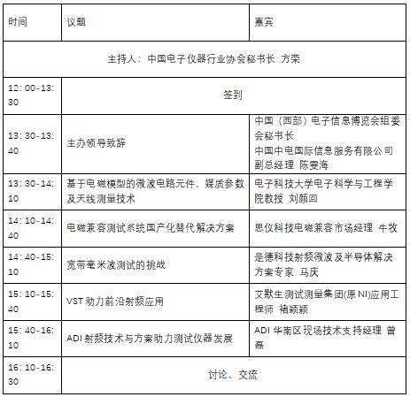 蓉城再掀技術(shù)革命！第三十屆國際電子測試測量大會聚焦射頻前沿