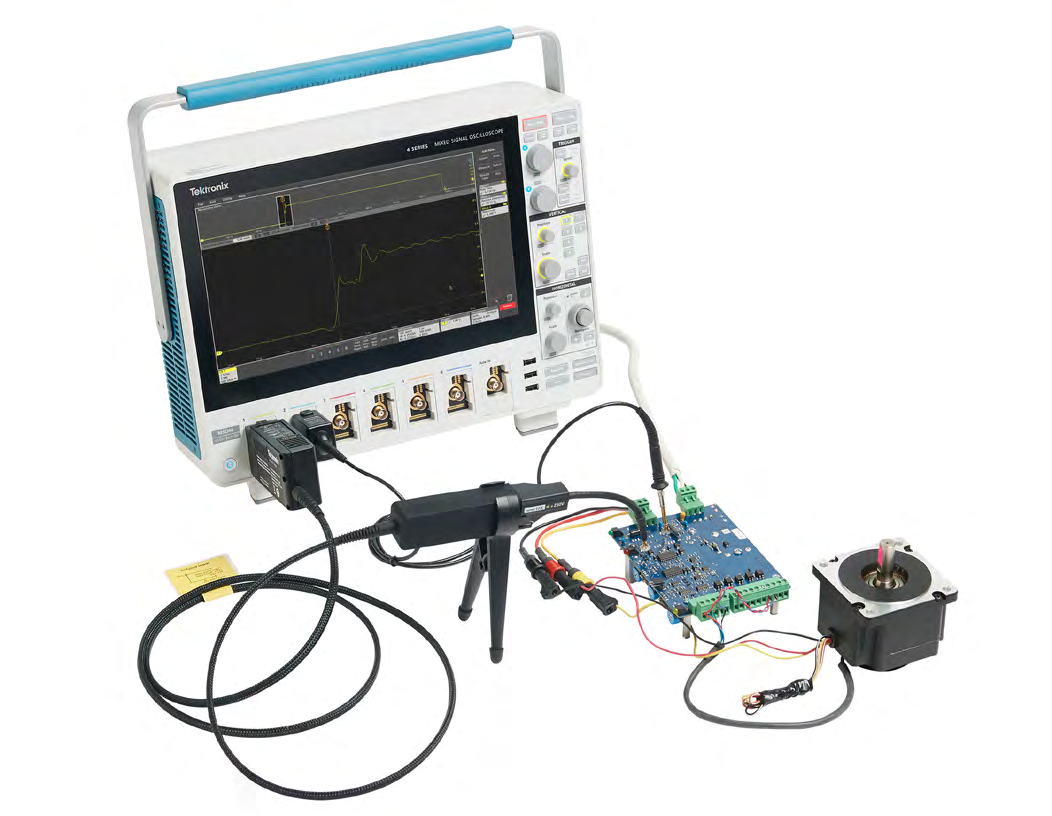 使用示波器對三相電機驅(qū)動器進(jìn)行測量（上）
