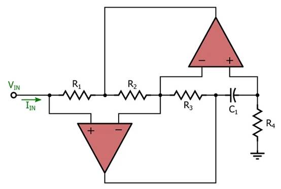 電感器輸出，運(yùn)算放大器輸入：二階有源濾波器簡(jiǎn)介